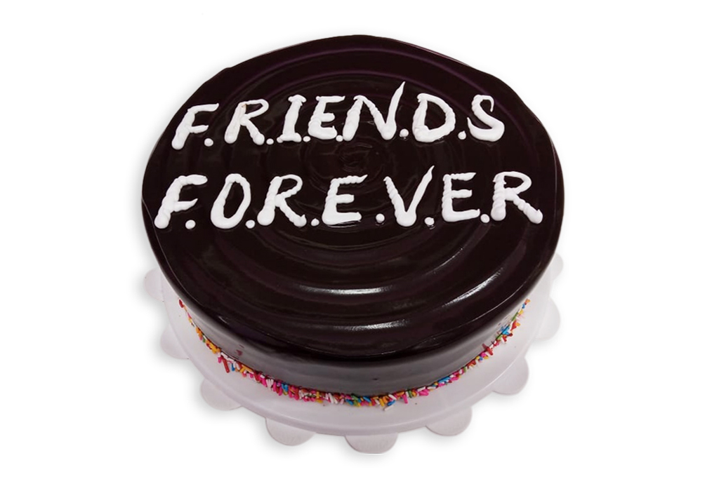 Friendship Day Chocolate Cake
