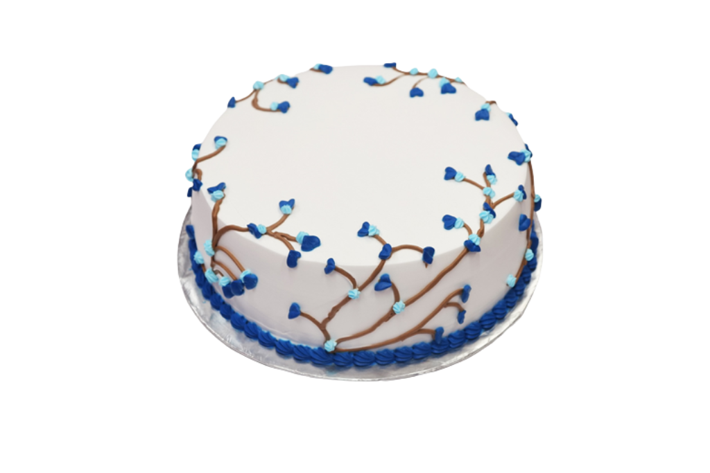 Blue Blossom Cake
